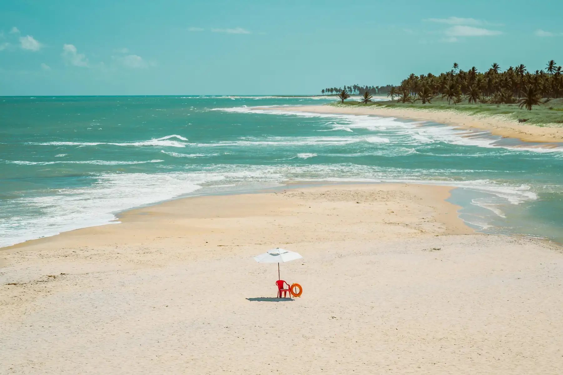 lonely beach